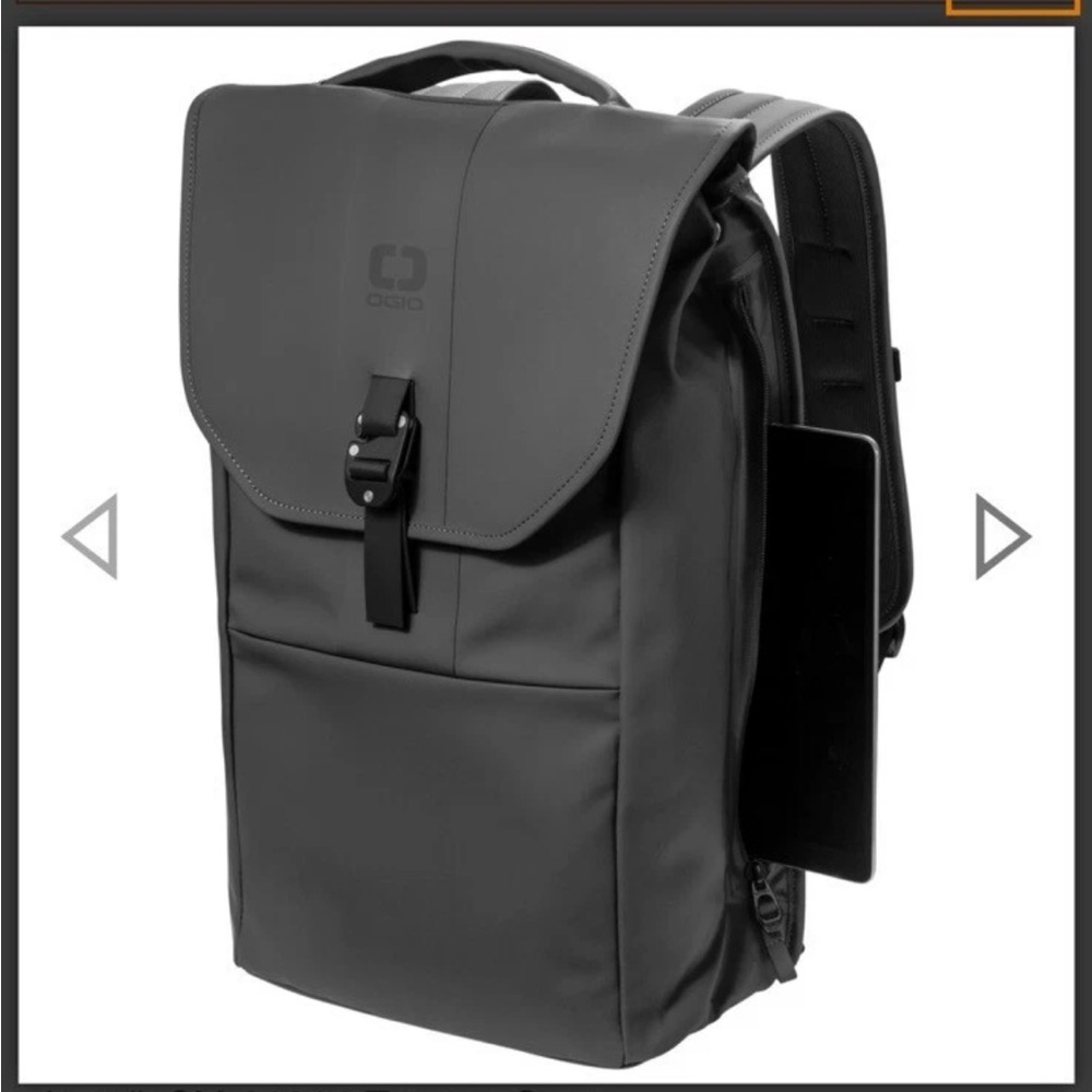 NWT OGIO 91014 Resistant Rolltop Pack - Tarmac Grey